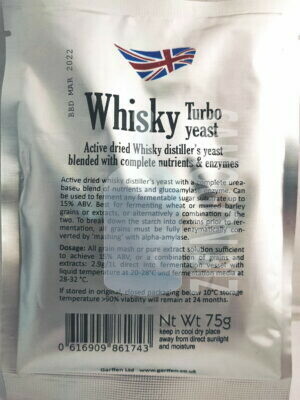 Whisky turbo yeast