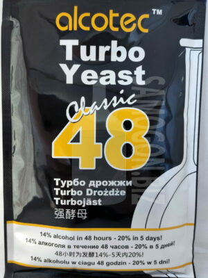 alcotec turbo yeast classic 48