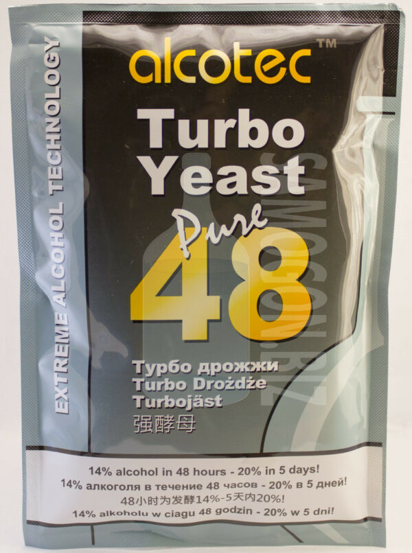 Турбо дрожжи alcotec turbo yeast pure 48