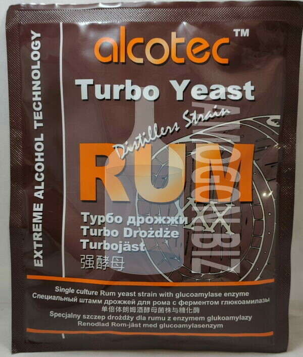 Alcotec Turbo Yeast Rum 1