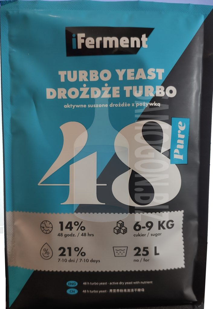 iFerment Turbo Yeast Pure 48 турбо дрожжи - samogon.biz